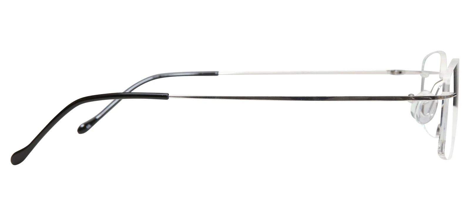 Blue Light Blocking Glasses Rectangle Rimless 201962 Eyeglasses Includes Blue Light Blocking Lenses - view 14